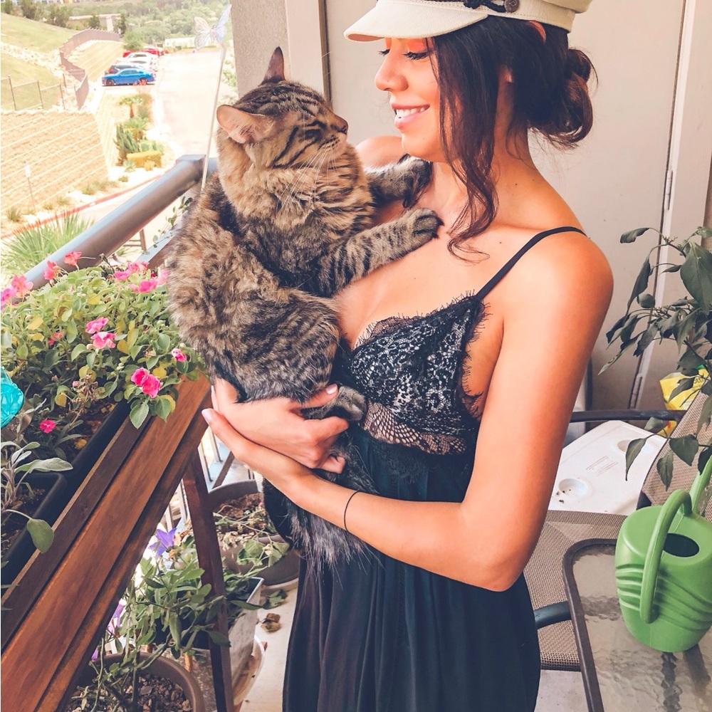 Free people lace top and wide leg jumpsuit